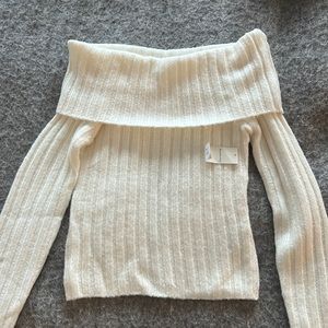 Abercrombie & Fitch Wool off the shoulder top S